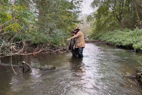 Bobby Dean MP at Wandle Restoration