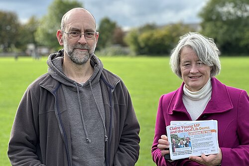 Claire Young and David Goodwin