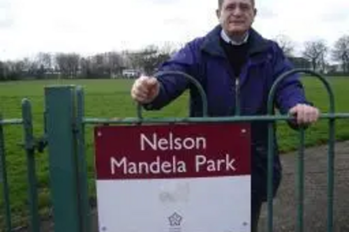 Jeff Stephenson, local resident and Castle Focus team member at Nelson Mandela Park