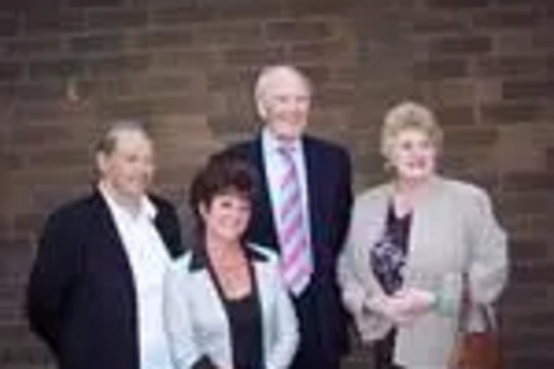 Councillor Brenda Kerslake with her fellow Councillors and Lib Dem Leader Sir Menzies Campbell.