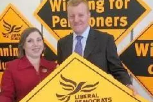 Sarah Teather MP with Charles Kennedy