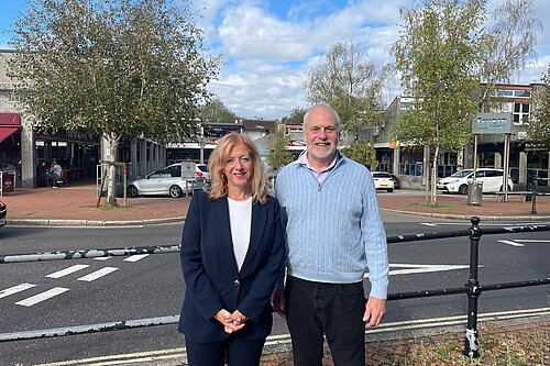 Liz and Cllr Tim Groves