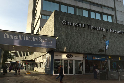 The Churchill Theatre on Bromley High Street