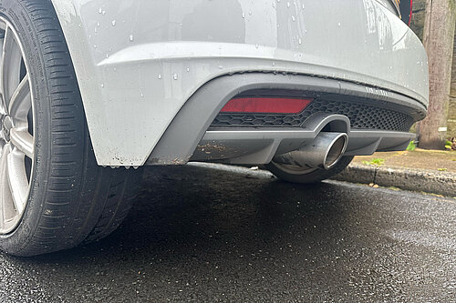 A car exhaust