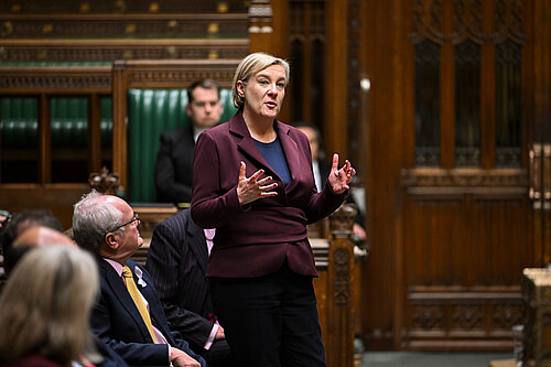 Lisa Smart MP speaking in the House of Commons