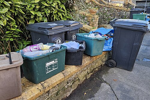 Missed bin collections.