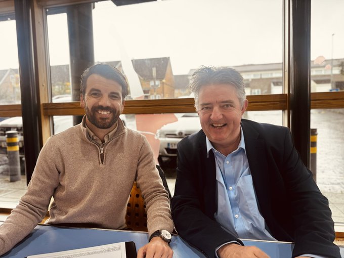 Bobby and Ed at the Roundshaw Drop-In